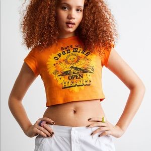 H&M OPEN MIND OPEN HEART BABY TEE